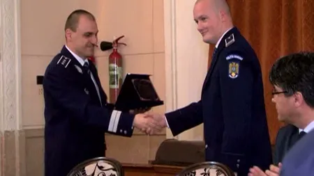 Povestea poliţistului erou care a salvat de la moarte un sinucigaş VIDEO