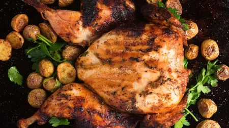 Reţeta de pui pe grill, în stil portughez