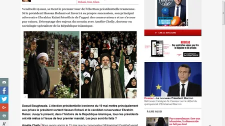 Prezidenţialele în Iran: Votanţii au de ales între moderatul Hassan Rohani şi conservatorul Ebrahim Raissi