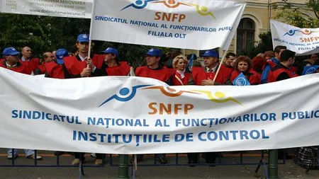 Sindicatul Naţional al Funcţionarilor Publici ameninţă cu proteste pentru modul în care a fost aplicată Legea salarizării