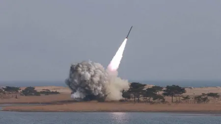 Coreea de Nord a efectuat un nou test balistic. Racheta s-a prăbuşit în mare