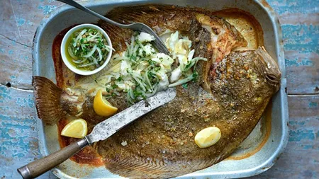 Reţetă de la Marea Neagră. Calcan gătit pescăreşte