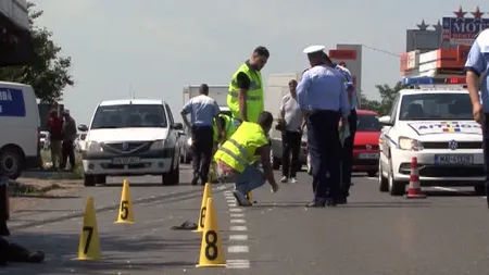 Accident mortal în Vrancea. Un bărbat a fost spulberat de un camion