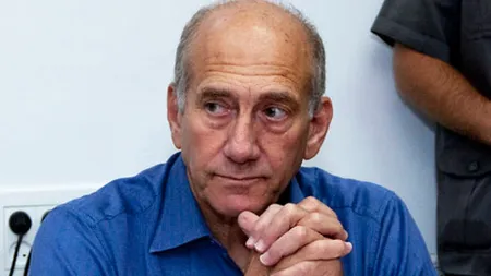 Fostul premier israelian, Ehud Olmert, acuzat de corupţie, ar putea ieşi din închisoare anticipat