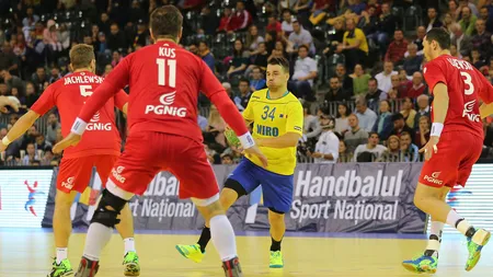 HANDBAL MASCULIN. România - Belarus 22-32. Calificare RATATĂ la CE 2018