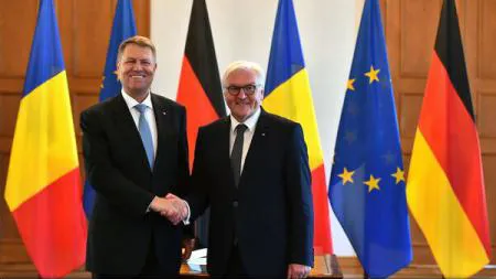 Klaus Iohannis s-a întâlnit cu preşedintele Germaniei. Iohannis şi Steinmeier au discutat despre Brexit şi relaţia transatlantică