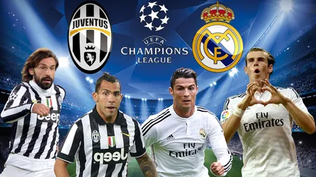 JUVENTUS - REAL MADRID 1-4: Spectacol total în FINALA CHAMPIONS LEAGUE 2017