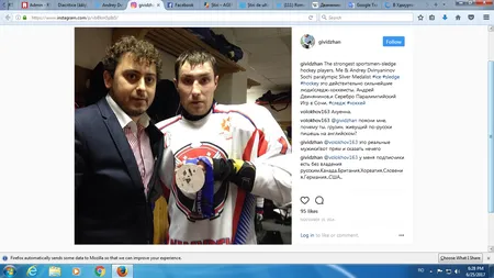 Un vicecampion paralimpic a murit la doar 31 de ani. A fost golgeterul Jocurilor de Iarnă de la Soci