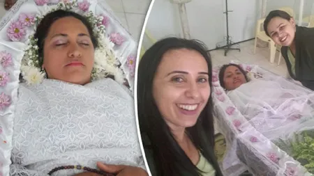Şi-a înscenat moartea ca să vadă cine o iubeşte. S-a machiat, s-a îmbrăcat fumos, s-a aşezat în coşciug şi a aşteptat. Ce a urmat FOTO