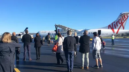 Ameninţare cu bombă într-un avion. Pasagerilor li s-a spus 