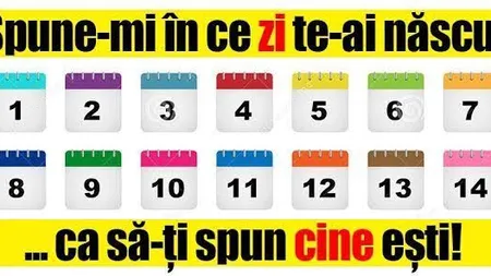 Ştii care este povestea din spatele datei tale de naştere? Fă un calcul simplu şi află răspunsul