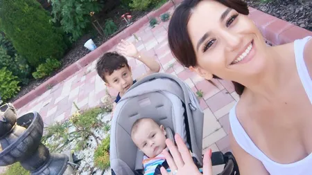 Claudia Pătrăşcanu, în culmea fericirii. Băiatul cel mic a împlinit 6 luni, vezi cât e de scump GALERIE FOTO