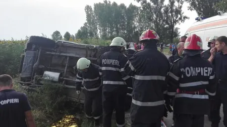 ACCIDENT în Giurgiu. Doi bărbaţi au murit şi două femei au fost rănite