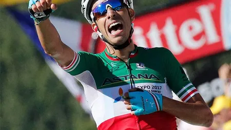 TURUL FRANŢEI 2017. Fabio Aru a câştigat etapa a 5-a, Chris Froome a preluat tricoul galben