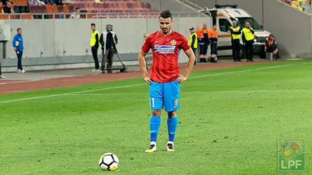 JUVENTUS BUCURESTI - STEAUA 1-2 în etapa a 7-a din Liga 1