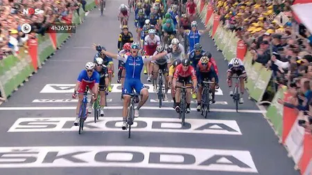 TURUL FRANŢEI 2017. Marcel Kittel a câştigat la sprint etapa a 6-a, Chris Froome rămâne în galben