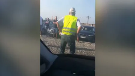Angajat al primăriei, circ la târgul de maşini