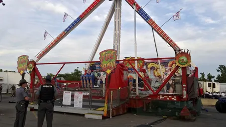 Accident la un parc de distracţii din Ohio: o persoană a murit, iar alte şapte au fost rănite după ce un carusel s-a rupt VIDEO