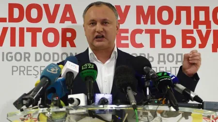 Preşedintele moldovean Igor Dodon şi-a trimis reprezentanţi la Moscova, la discuţii despre diferendul transnistrean