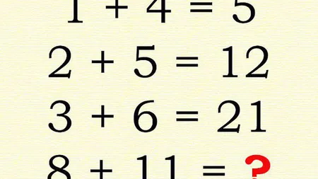 Exerciţiul de matematică pe care doar 1 din 1.000 de oameni reuşesc să-l rezolve
