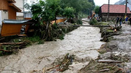 COD PORTOCALIU şi COD GALBEN de inundaţii. Iată zonele vizate