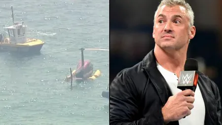 Supravieţuire incredibilă. Luptătorul Shane McMahon, salvat din apele Atlanticului după ce s-a prăbuşit cu un elicopter VIDEO