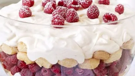 Reţeta zilei: Tiramisu cu zmeură