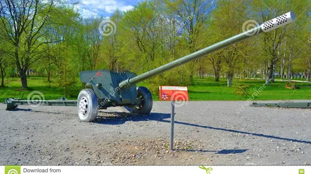 Într-un parc din Rusia limita radiaţiilor este de 150 mai mare decât cea normală. De vină este un tun sovietic