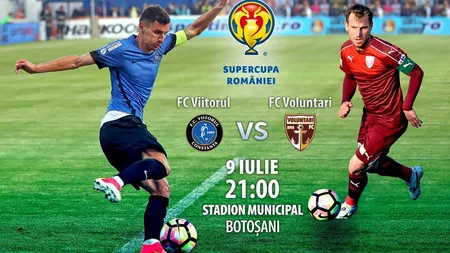 Viitorul - Voluntari 0-1 în SUPERCUPA ROMANIEI. C. Lazăr a marcat golul victoriei VIDEO