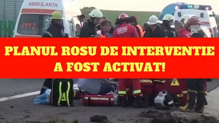 ACCIDENT GRAV în Satu Mare: 13 persoane au fost rănite după ce un camion şi un autocar cu 36 de pasageri s-au ciocnit FOTO