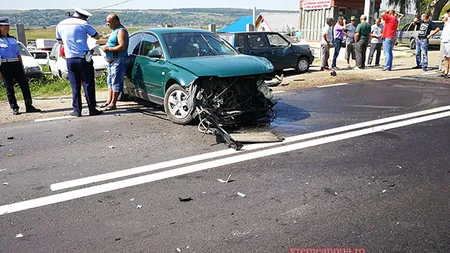 Accident grav în judeţul Vaslui. O familie întreagă a fost spulberată de un şofer inconştient