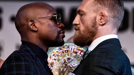 Conor McGregor şi Floyd Mayweather au trecut cântarul oficial