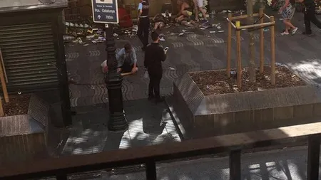 ATAC TERORIST ÎN BARCELONA: O dubă a intrat în mulţime: 14 morţi şi 130 de răniţi. Trei suspecţi arestaţi VIDEO UPDATE