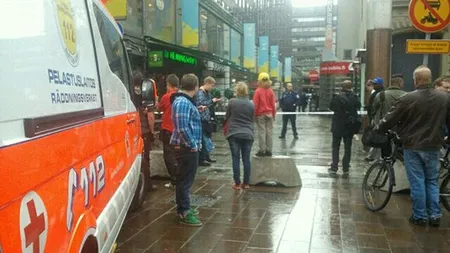 Mai multe persoane au fost înjughiate pe stradă, într-un oraş din Finlada. Bilanţ: doi morţi şi şase răniţi UPDATE