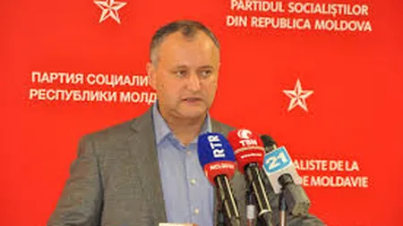 Igor Dodon acuză România că tensionează relaţia dintre guvernul moldovean şi Rusia