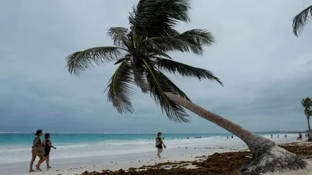 Furtuna tropicală Franklin, din Mexic, se transformă în uragan