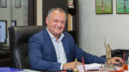 Preşedintele Igor Dodon nu este de acord cu unirea Republicii Moldova cu România