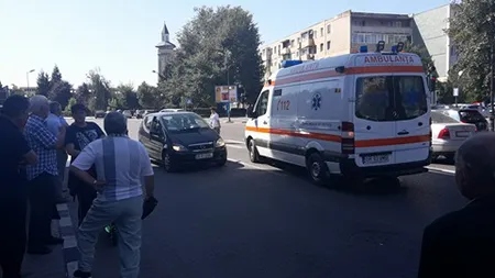 Accident pe trecerea de pietoni: O fată de 12 ani, lovită în plin în timp ce traversa strada