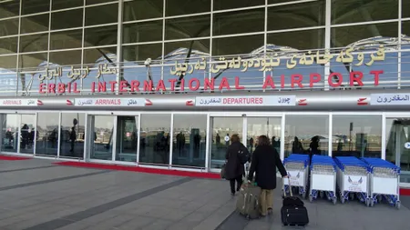 Bagdadul suspendă zborurile internaţionale la Erbil, în Kurdistanul irakian, începând de vineri