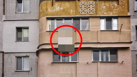 Incredibil ce a spălat şi a pus la uscat pe balcon o moldoveancă de la Chişinău. Aşa ceva nu s-a mai văzut FOTO