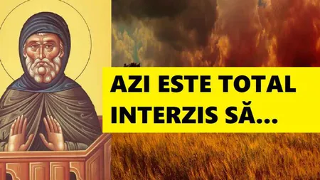 CALENDAR ORTODOX 2017: Ce sfinţi sărbătorim marţi. De ce nu se mănâncă varză