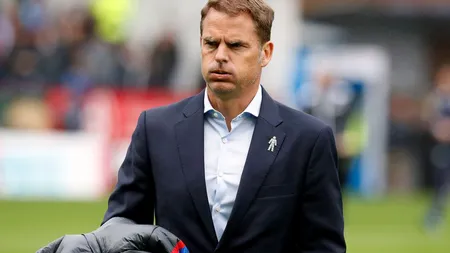 Frank De Boer, cel mai scurt mandat de antrenor din istoria Premier League. A fost dat afară după patru etape