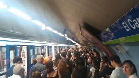 Focuri de armă şi ameninţări cu cuţitul, în metrou, în Madrid. Pasagerii, în panică. Trenul s-a oprit în tunel GALERIE FOTO