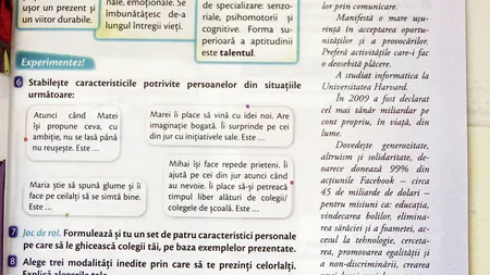 Elevii de clasa a V-a vor învăţa la dirigenţie despre Smiley şi Zuckerberg. Cum arată manualele de 