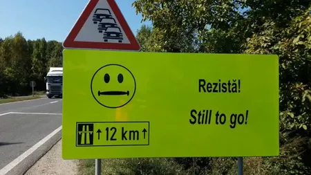 Indicatoare inedite cu mesajele 