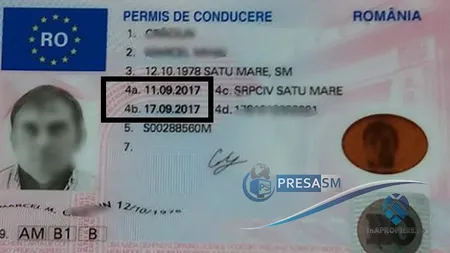 INCREDIBIL. A fost eliberat permisul de conducere cu valabilitate de 6 zile