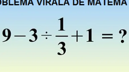 Această problemă de matematică a rupt Internetul în două. Tu poţi să o rezolvi?