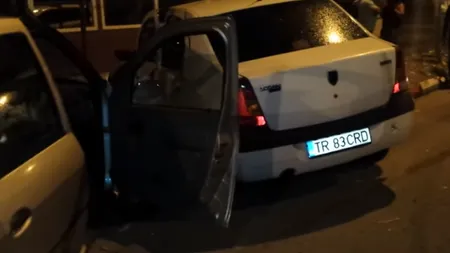 Maşina neinscripţionată de radar a poliţiei din Alexandria, făcută praf de un şofer beat VIDEO