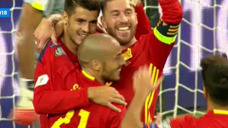 Spania a învins Italia cu scorul de 3-0, în preliminariile Cupei Mondiale