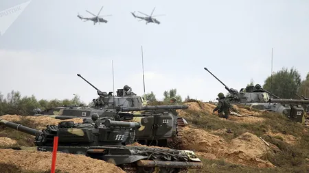 ZAPAD 2017. Un elicopter a deschis focul accidental asupra spectatorilor